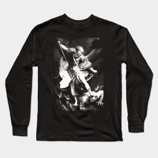 St Michael Long Sleeve T-Shirts for Sale | TeePublic